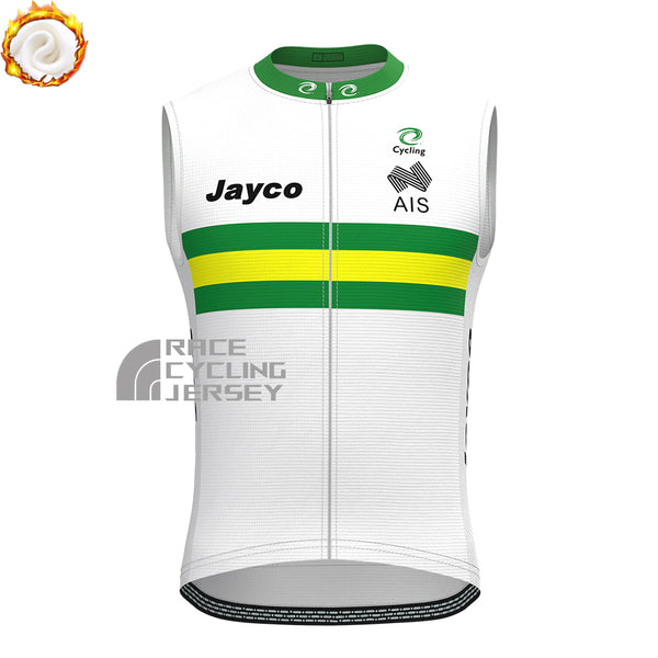 2017 Australia Fleece Sleeveless Cycling Jersey