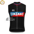 CINZANO Fleece Sleeveless Cycling Jersey