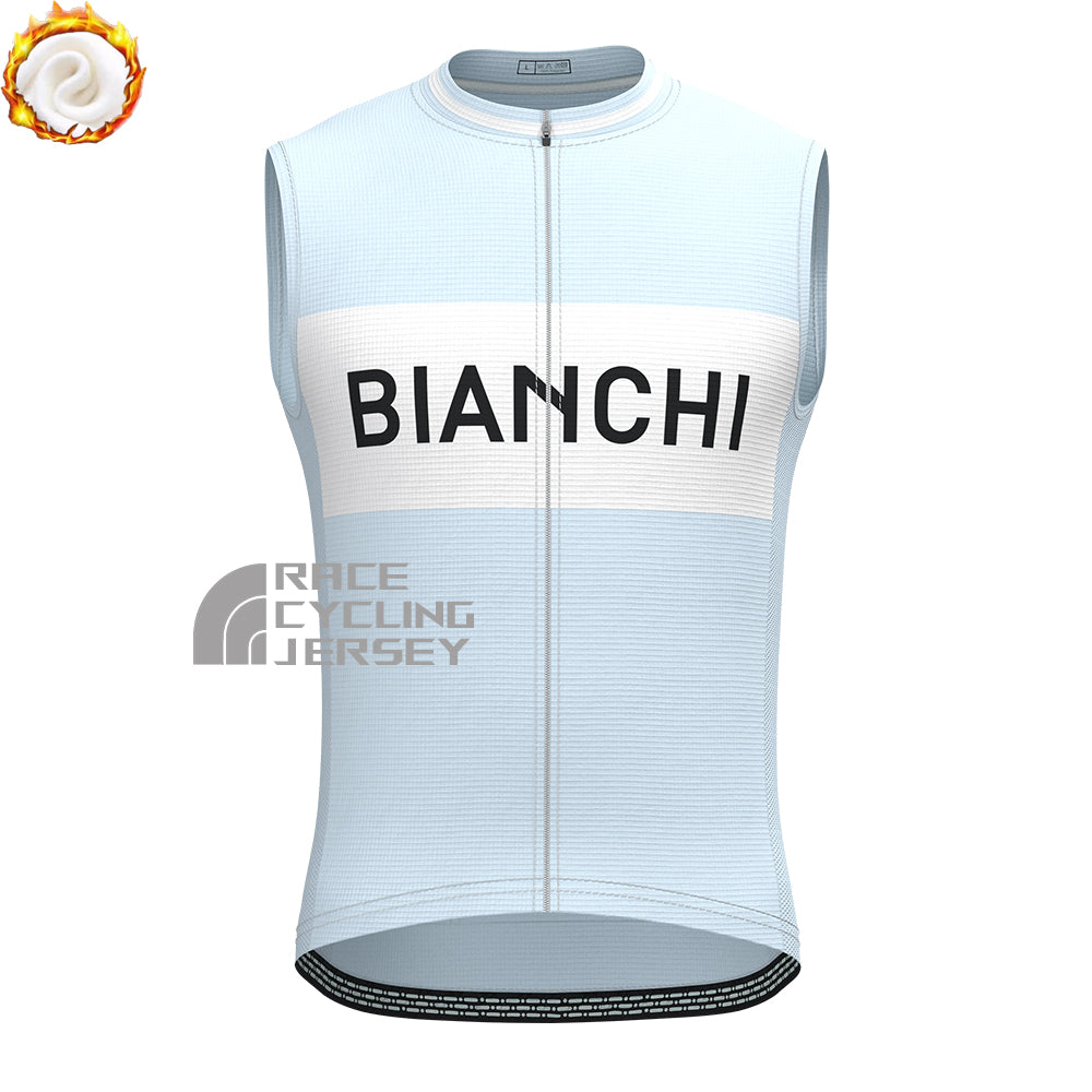 1969 Bianchi Fleece Sleeveless Cycling Jersey