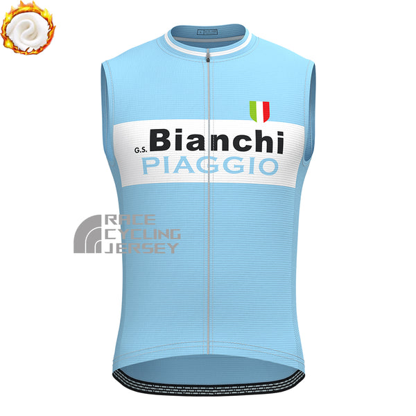 Bianchi PIAGGIO Fleece Sleeveless Cycling Jersey