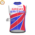 2003 United Kingdom Fleece Sleeveless Cycling Jersey