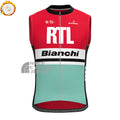 RTL Bianchi Fleece Sleeveless Cycling Jersey
