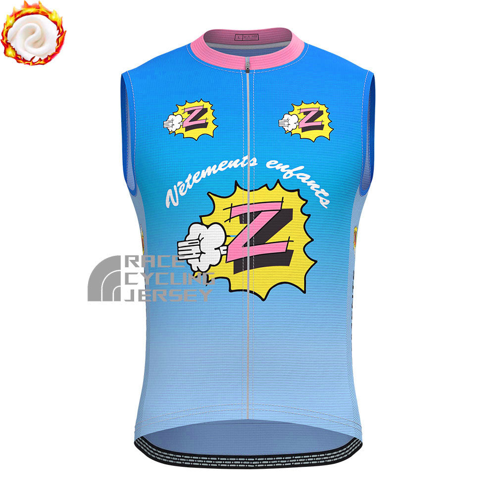 Z Fleece Sleeveless Cycling Jersey
