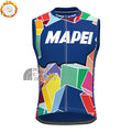 1996 MAPEI Fleece Sleeveless Cycling Jersey