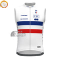 France CIC Fleece Sleeveless Cycling Jersey