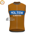 1974 MOLTENI Fleece Sleeveless Cycling Jersey