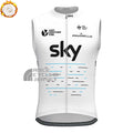 2017 Sky Fleece Sleeveless Cycling Jersey