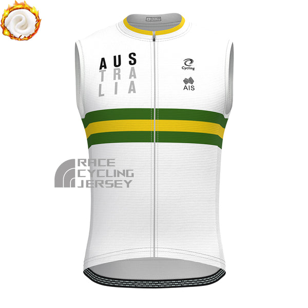 2022 AUS Fleece Sleeveless Cycling Jersey