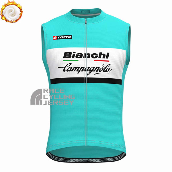 Bianchi Campagnolo Fleece Sleeveless Cycling Jersey