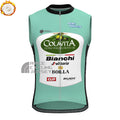 Colavita Bianchi Fleece Sleeveless Cycling Jersey