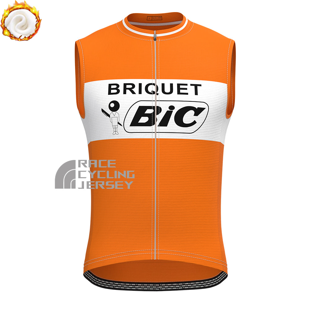 1974 BIC Fleece Sleeveless Cycling Jersey