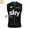 2015 SKY Fleece Sleeveless Cycling Jersey