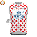 1997 Festina Fleece Sleeveless Cycling Jersey