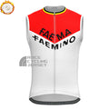 Faemino-Faema Fleece Sleeveless Cycling Jersey