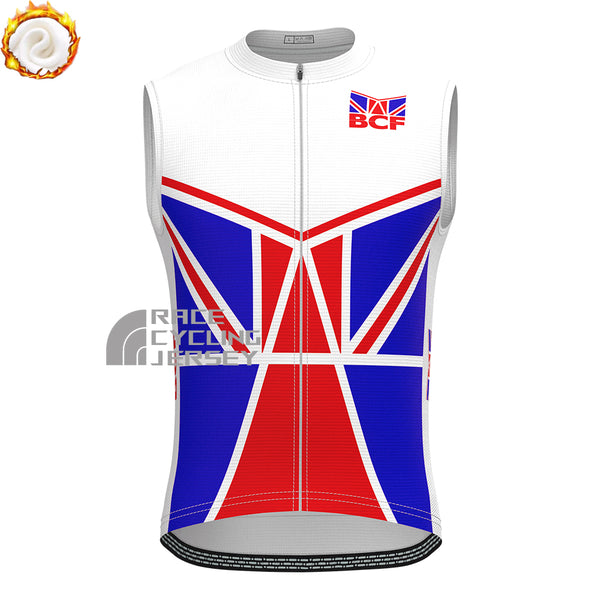 1994 United Kingdom Fleece Sleeveless Cycling Jersey