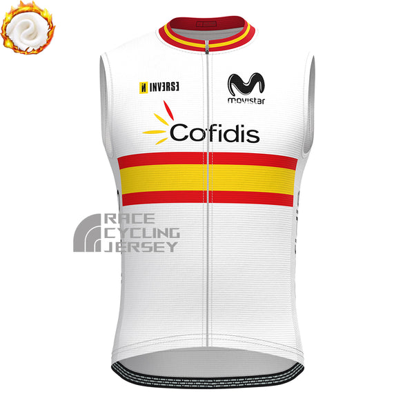 2024 ESPANA Fleece Sleeveless Cycling Jersey