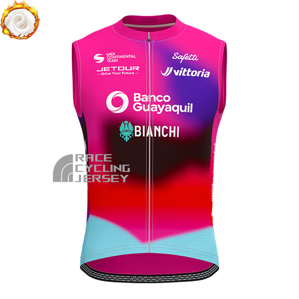 2024 Bianchi Fleece Sleeveless Cycling Jersey