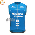 USA AMEX  Fleece Sleeveless Cycling Jersey