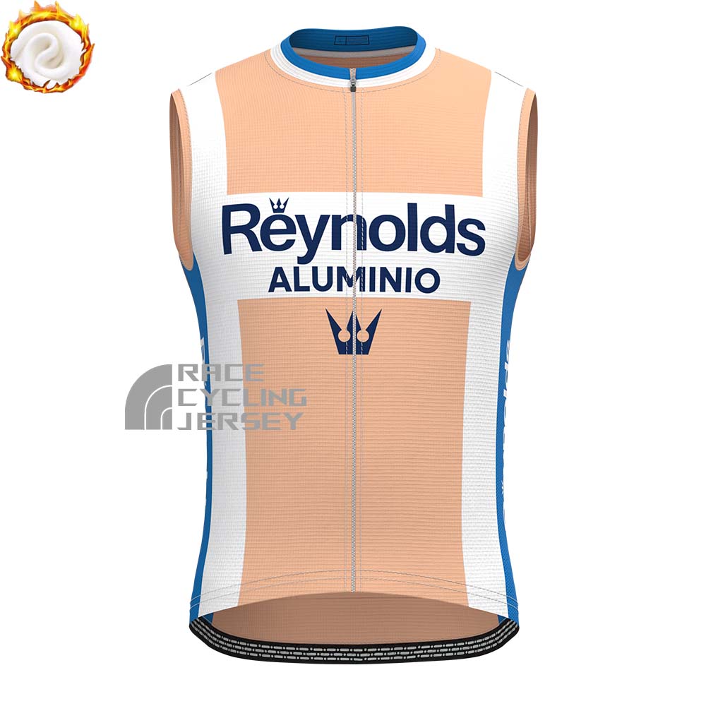 1988 Reynolds Aluminio Fleece Sleeveless Cycling Jersey