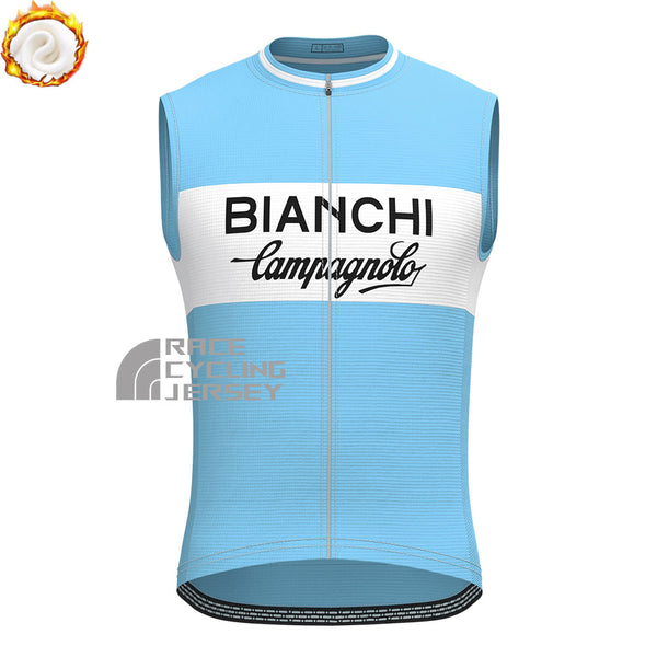1973 Bianchi Fleece Sleeveless Cycling Jersey