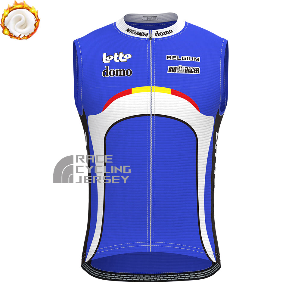 2003 Belgium Fleece Sleeveless Cycling Jersey