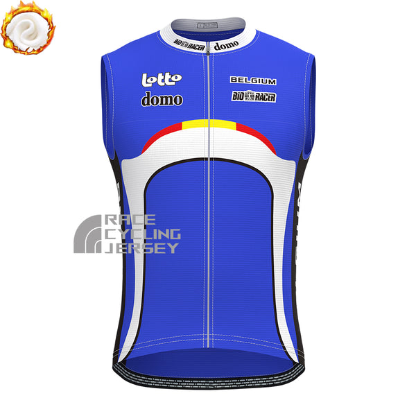 2003 Belgium Fleece Sleeveless Cycling Jersey