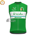 Benetton Bianchi Fleece Sleeveless Cycling Jersey