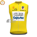 1992 CLAS Cajastur Fleece Sleeveless Cycling Jersey