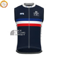 2022 France Fleece Sleeveless Cycling Jersey