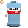 Bianchi FAEMA Fleece Sleeveless Cycling Jersey