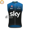2018 SKY Fleece Sleeveless Cycling Jersey