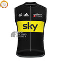 2012 Sky Fleece Sleeveless Cycling Jersey