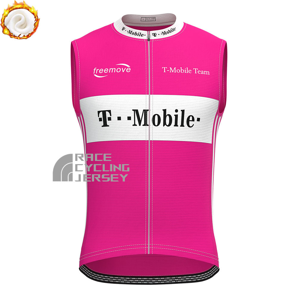 2005 T-Mobile Fleece Sleeveless Cycling Jersey