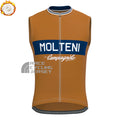 1976 MOLTENI Fleece Sleeveless Cycling Jersey
