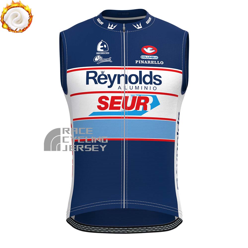 1988 Reynolds SEUR Fleece Sleeveless Cycling Jersey