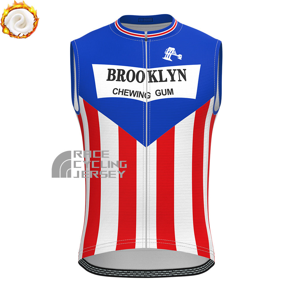 BROO MLYN Fleece Sleeveless Cycling Jersey