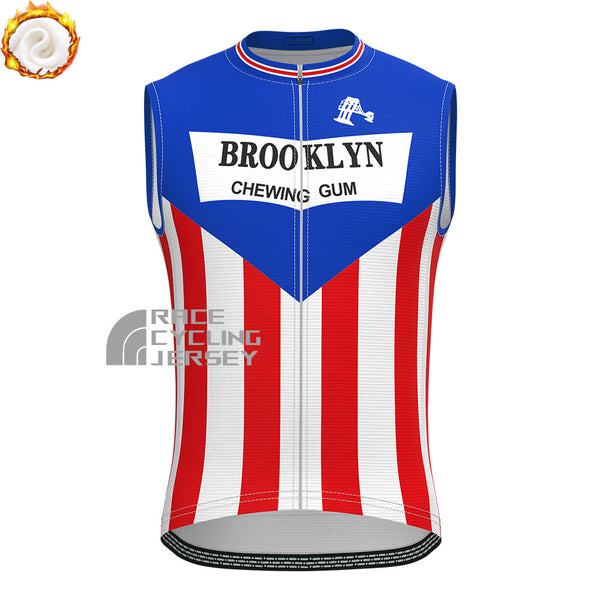 BROO MLYN Fleece Sleeveless Cycling Jersey