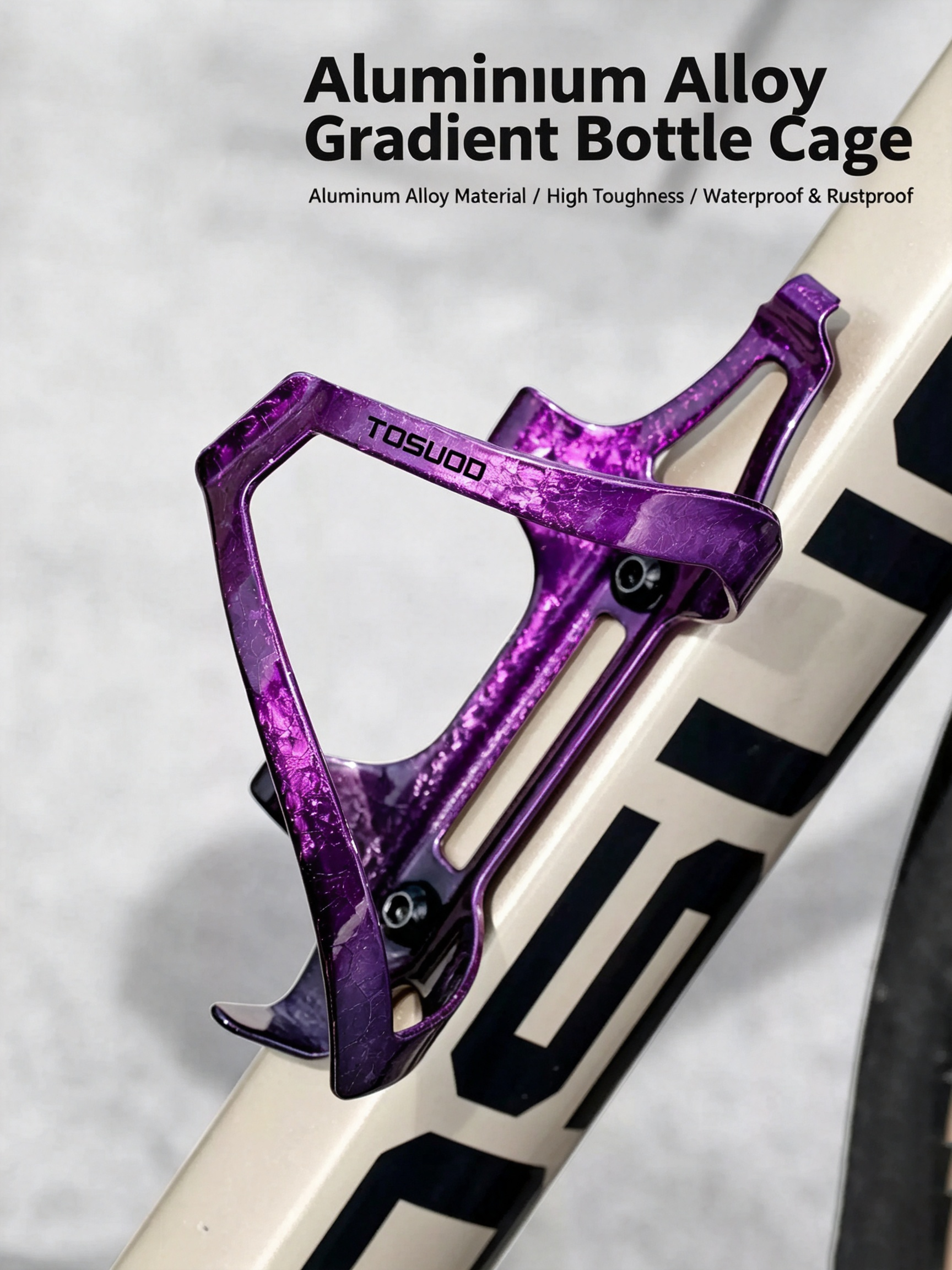 TOSUOD Gradient Aluminum Bottle Cage