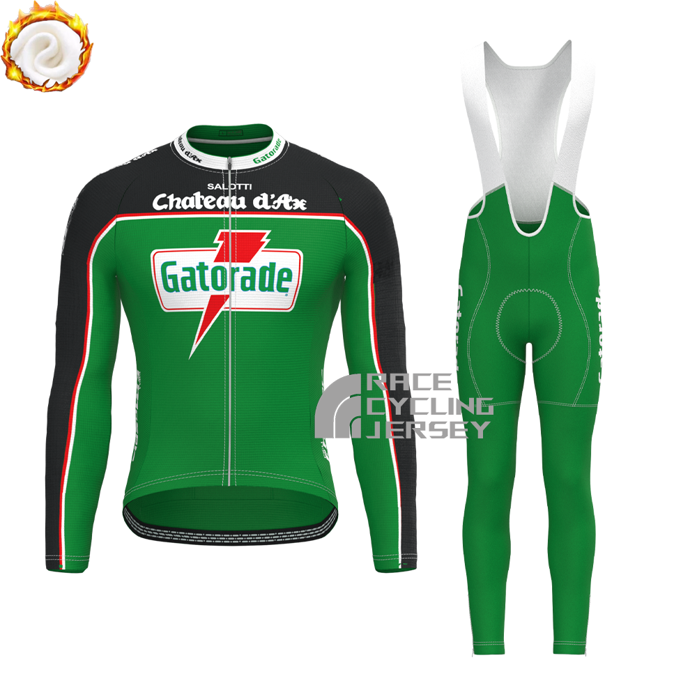 1992 Gatorade Fleece Long Sleeves Cycling Kits