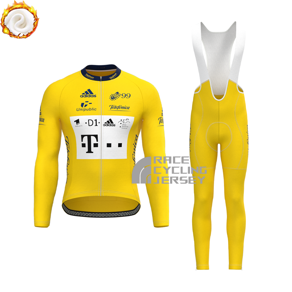 1999 T Fleece Long Sleeves Cycling Kits